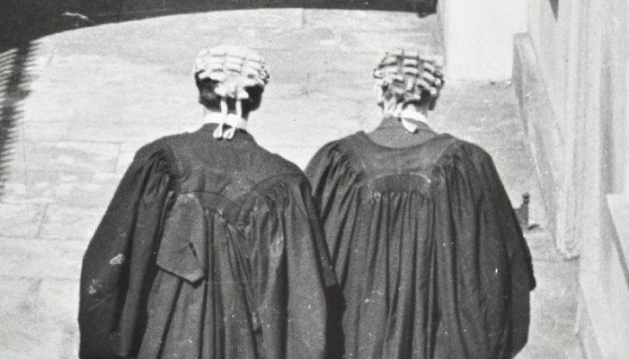 The Bar homepage image, example image of barristers